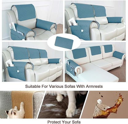 Waterproof Sofa Armrest Cover Headrest Cover - Image 5
