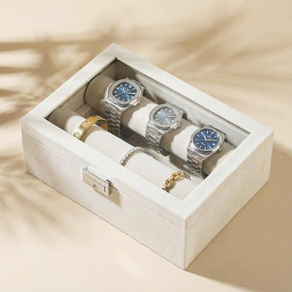 Bracelet Display Holder with Clear Lid, Jewelry Storage Organizer Box Case with - Image 7