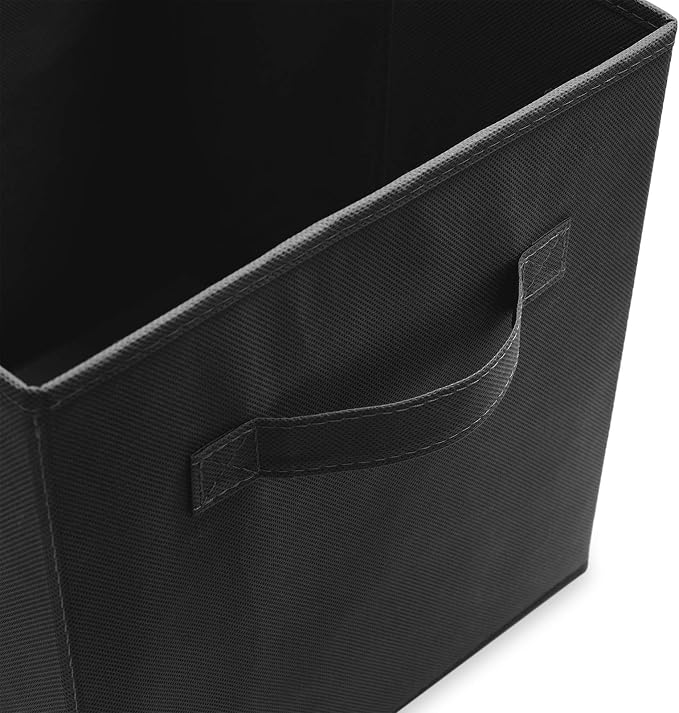 Casafield Set of 6 Collapsible Fabric Cube Storage Bins, Cubby Organizers & More - Image 3