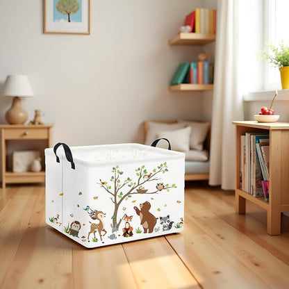 Rectangular Kids Storage Basket Baby Storage Basket - Image 5