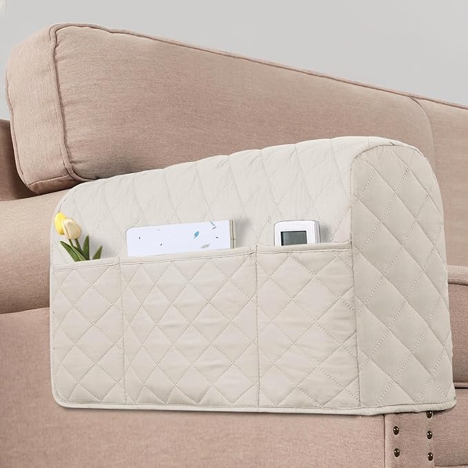 H.VERSAILTEX Couch Arm Covers Water Resistant Armrest Covers by HVERSAILTEX