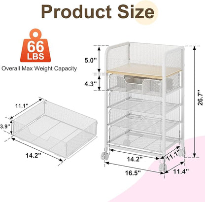 Hongtamoya Makeup Cart Organizer - Image 6