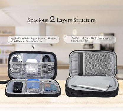 CAOODKDK Electronics Accessories Organizer Pouch Bag, Travel Universal Organizer - Image 5