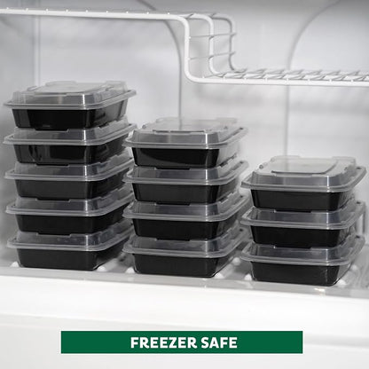 Freshware Meal Prep Containers 15 Count Compartment Food Storage Containers - Image 8