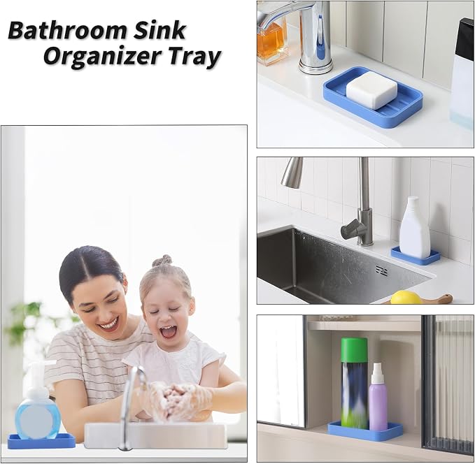 Silicone Kitchen Sink Organizer Tray - Image 3