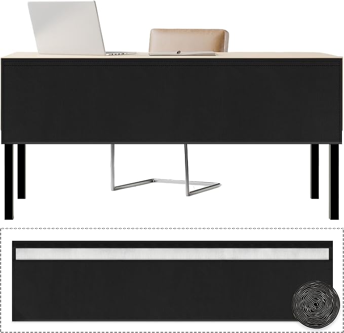 60" Under Desk Privacy Panel by EcoBrisa