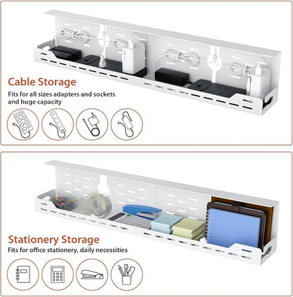 Univivi Under Desk Cable Management Tray - Image 4