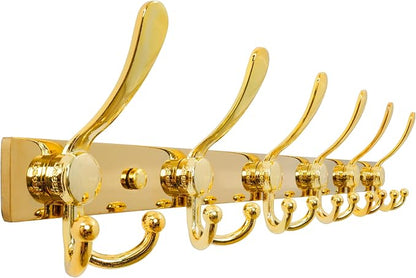 Dseap Coat Rack Wall Mount 2.0 Pro: 24” Long, 3X Tougher, Heavy Duty Stainless by Dseap