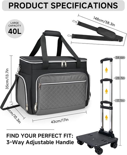 Amythe Rolling Teacher Tote Bag - Image 2