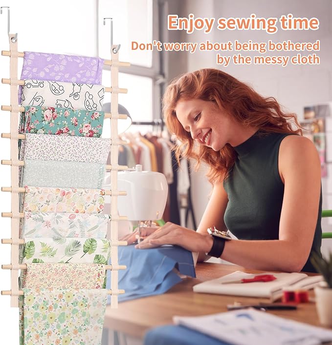 sewing fabric storage: 31.5 Inch fabric organizer and sewing fabrics organizer - Image 5