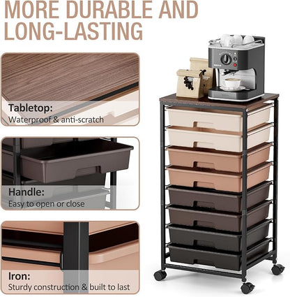 TOOLF Rolling Storage Cart - Image 5