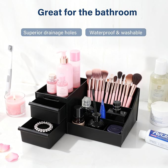 Cologne Organizer for Men, Perfume Stand, Bathroom Countertop Storage Shelf - Image 4