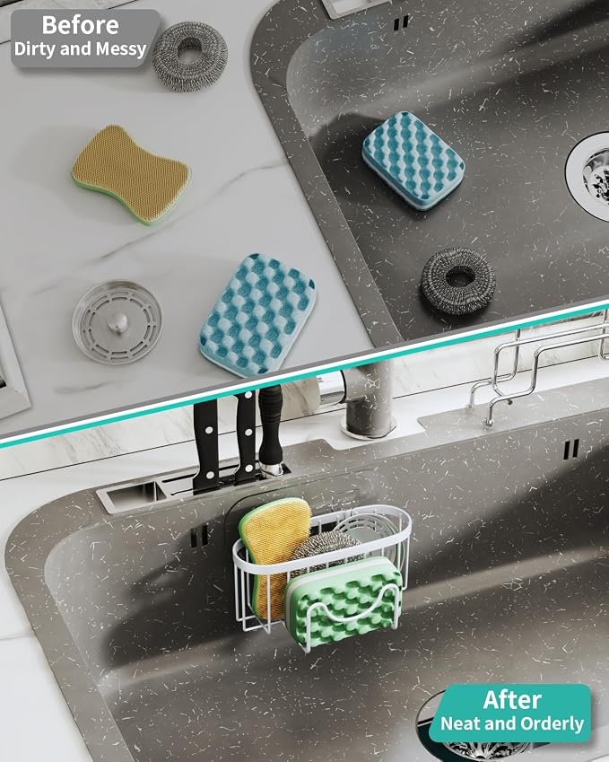 HapiRm Sponge Holder for Kitchen Sink - Image 6