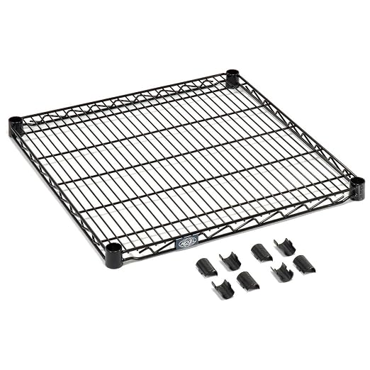 Nexel Additional Wire Shelf for Wire Shelving Units, 600-800 lb Capacity by Nexel