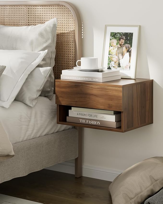 Floating Nightstand, Small Modern Floating Nightstand - Image 3
