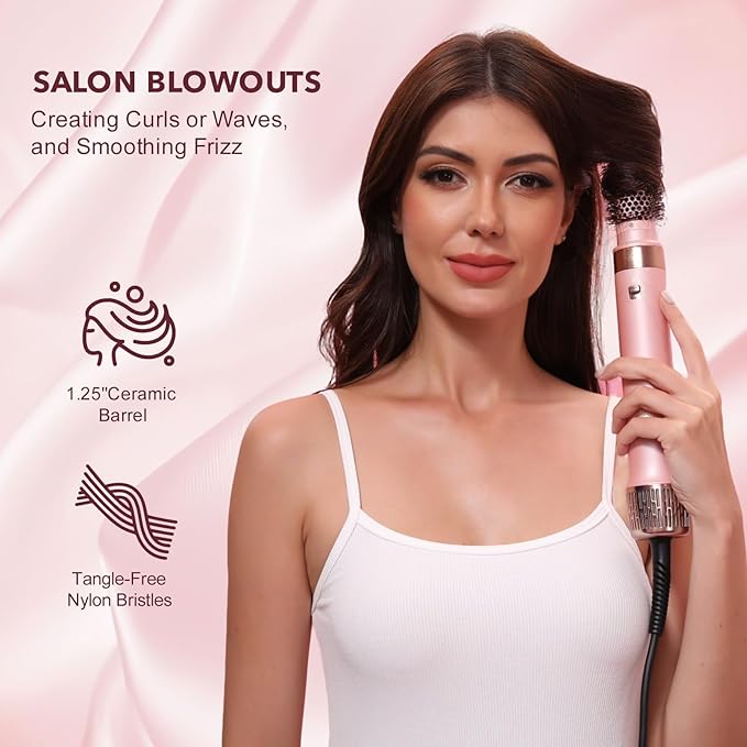 Dual Voltage StyleVibe 8-in-1 Air Styler, Hair Dryer & Blow Dryer Brush - Image 9