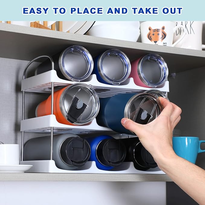 LANDNEOO Stackable Water Bottle Organizer Holder - Image 4