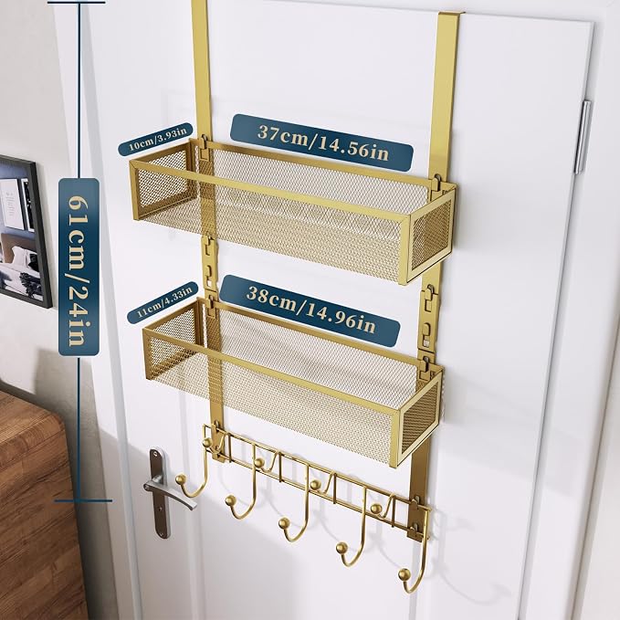 Consumest Over The Door Hooks Organizer - Image 8