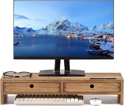 KIRIGEN Wood Monitor Stand by KIRIGEN