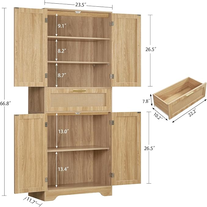 Iwell Tall Storage Cabinet - Image 3