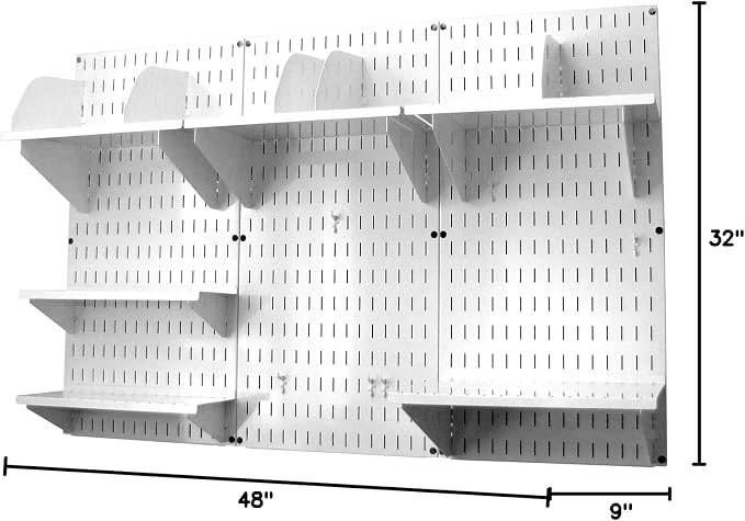 Wall Control Office Organizer Unit Wall Mounted Office Desk Storage and - Image 2