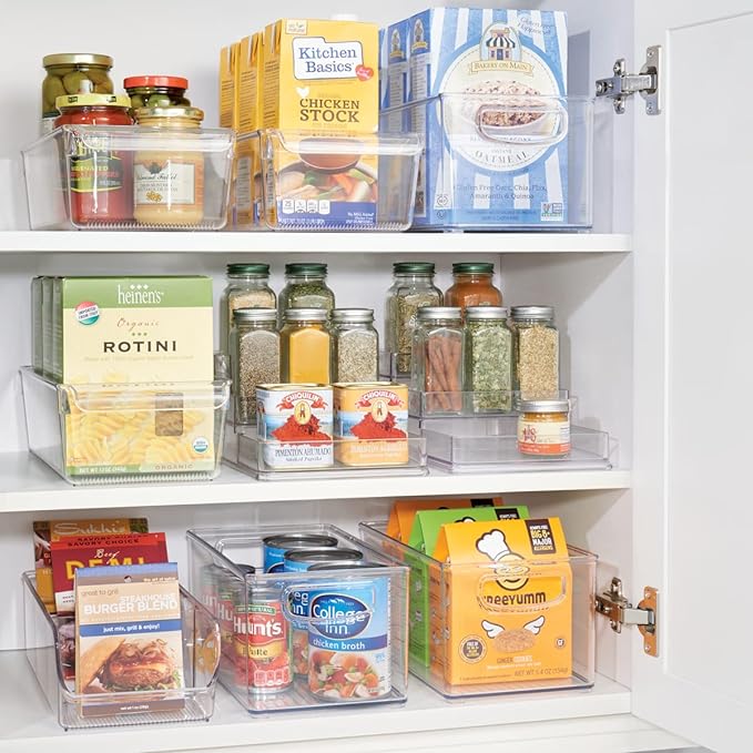 iDesign Linus Plastic Fridge and Freezer Storage Organizer Bin - Image 3