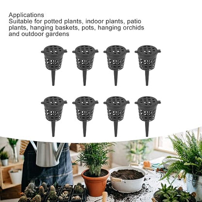 100Pcs Bonsai Fertilizer Baskets, 2 x 0.8in Mini Garden Nutrition Cups Slow - Image 3