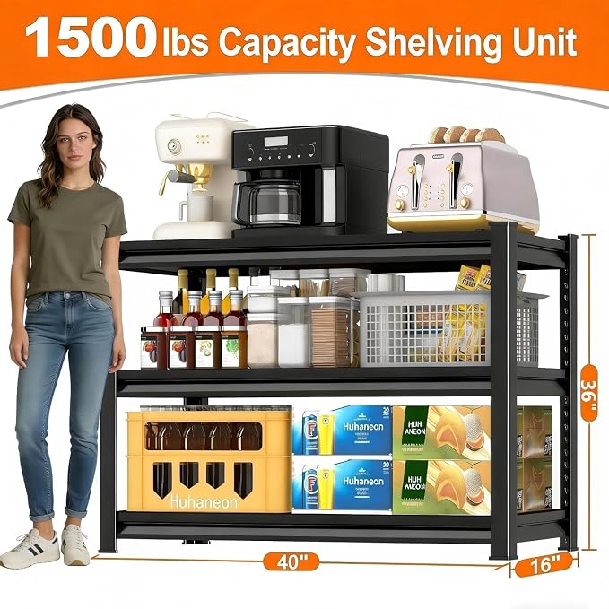 Metal Storage Garage Shelving - Image 3