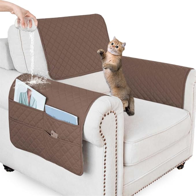 Waterproof Sofa Armrest Cover Headrest Cover by ZGDDPZA