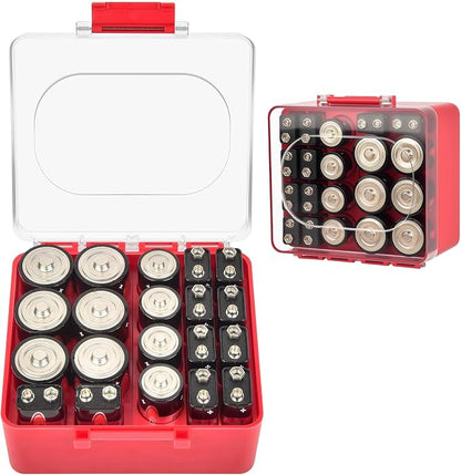 FULLCASE Battery Storage Organizer Box, Holder Container by FullcaseEasyLifeStorage
