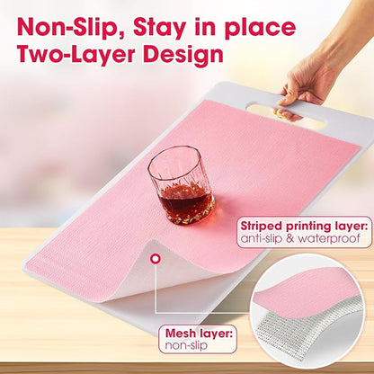 Drawer and Shelf Liner, Non-Slip Kitchen Cabinet Liners Non-Adhesive Thick - Image 2