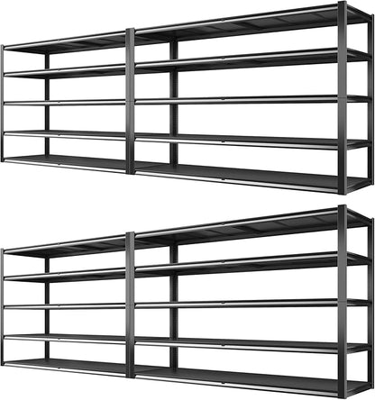 REIBII 78" H Storage Shelves, Garage Shelving Heavy Duty Load 3000LBS, by REIBII