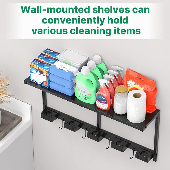 CCCEI Broom and Mop Wall Mount - Image 4