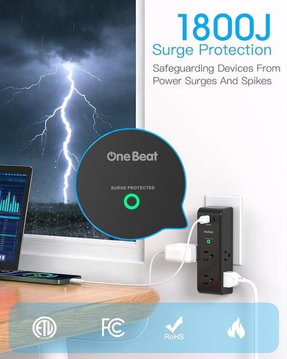 Surge Protector Outlet Extender - Image 5