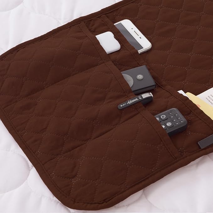 Armchair Caddy for Couch Remote Control Holder Premium Durable Non-slip Sofa - Image 2