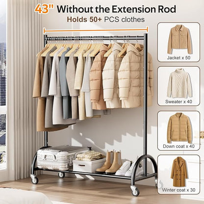 MISSLO Heavy Duty Clothing Rack - Image 3