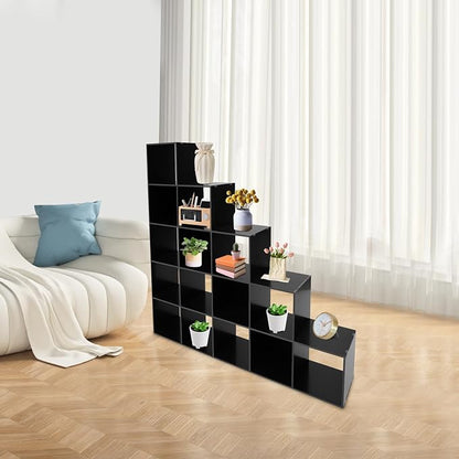 15 Cube Storage Organizer with 154 lbs Capacity, Bookcase - Image 3