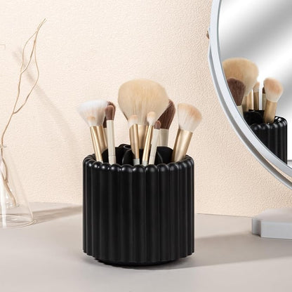 Anyoifax 360 Rotating Makeup Brush Holder 7 Slots Make Up Brush Organizer - Image 2