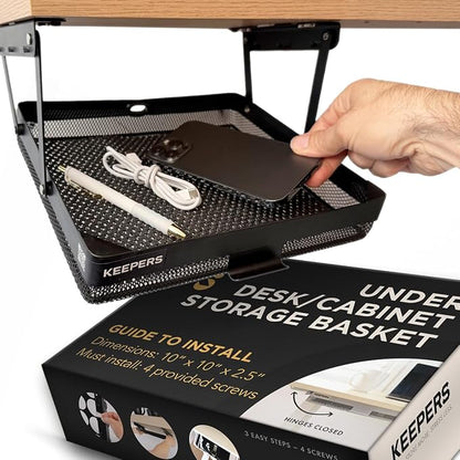 KEEPERS Anything Keeper — Compact 11x10in Under-Cabinet Slide-Out Drawer by CoffeeKeepers