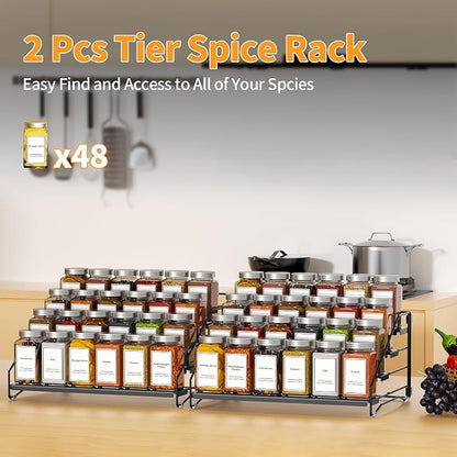 4 Tier Spice Rack Organzier, Spice Rack - Image 6
