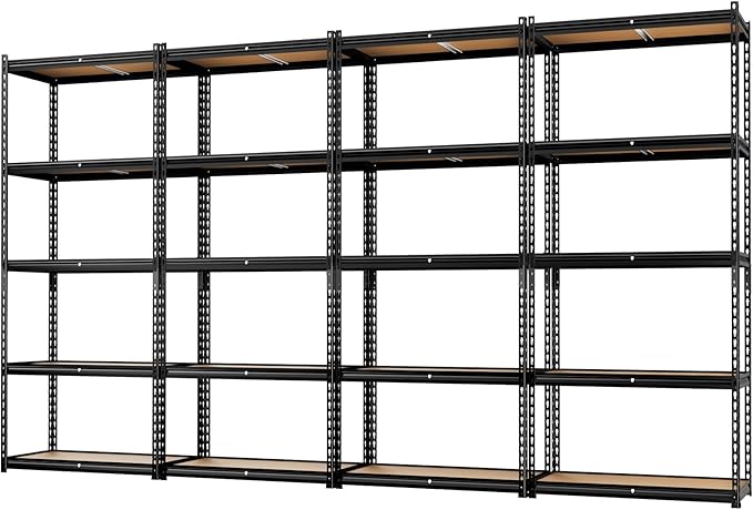 LEVELEVE 5-Tier Storage Shelving Unit, by Enjoyyourlife