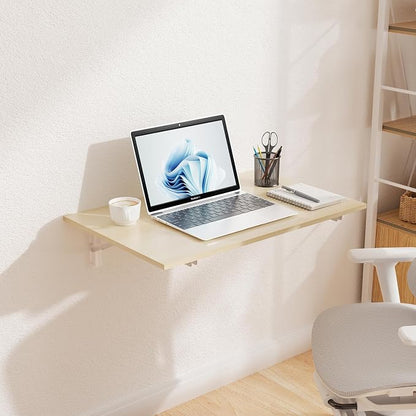 GOYLSER Fold Wall Mounted Table Folding Worktable, Addition to Garage/Home by GOYLSER
