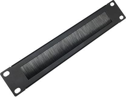 1U Mini 10 inch Brush Cable Management Panel Cable Manager by Followme
