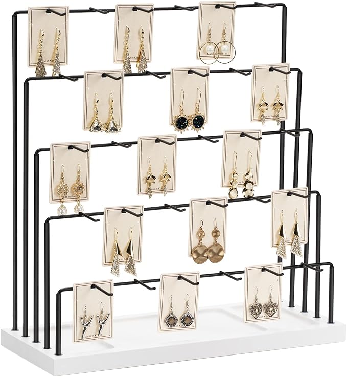 DGWJSU Earring Display Stands for Selling, Earring Rack Display Holder Stand by DGWJSU