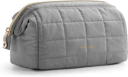 BAGSMART Makeup Bag Travel Toiletry Bag, Puffy Padded Make Up Bags by BAGSMART