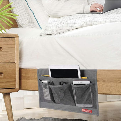 Bedside Caddy, Bedside Organizer Caddy Under Mattress, Holds Magazines - Image 7