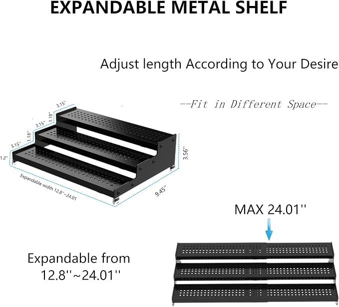 Expandable Spice Rack organizer - Image 2