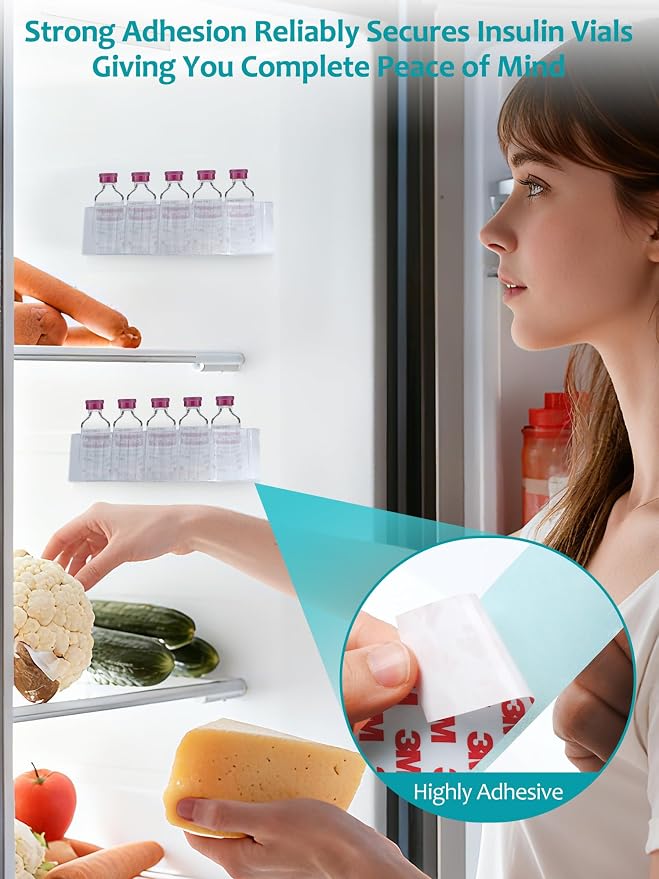 Leng Ke Insulin Refrigerator Storage Caddy - 10ml Peptide Vial Protective Holder - Image 6