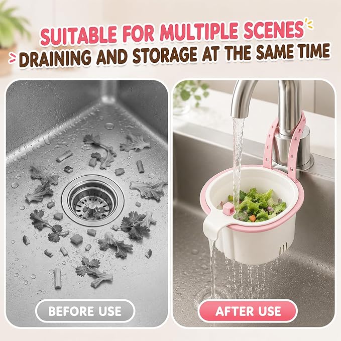 Sink Filter Basket, Kitchen Sink Strainer Basket - Image 8