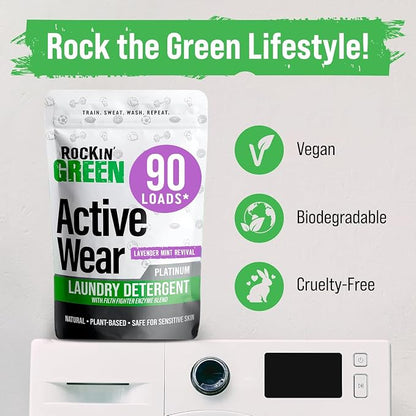 Rockin' Green Laundry Detergent, Plant based, All Natural Laundry Detergent - Image 6
